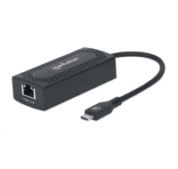 MANHATTAN adaptér USB-C to 5G Network adapter, černá, Retail Box