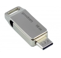 GOODRAM Flash Disk 16GB ODA3, USB 3.2, stříbrná