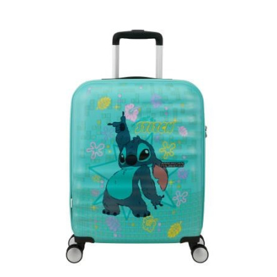 American Tourister WAVEBREAKER DISNEY SPIN.55/20 TSA DISNEY FL STITCH FLOWER