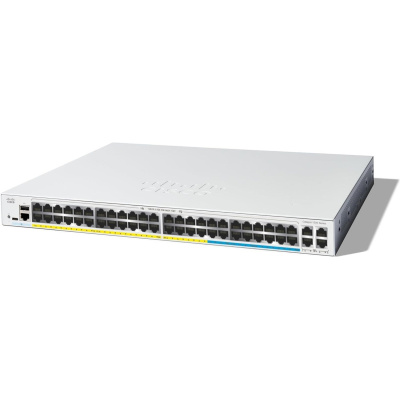 Cisco Catalyst switch C1300-48MGP-4X (32xGbE,16x2,5GbE,4xSFP+,48xPoE+,740W) - REFRESH