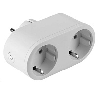 WG - Chytrá zásuvka 2 sloty, bílá