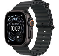 Apple Watch Ultra 3 GPS + Cellular 49mm Black Titanium Case with Black Ocean Band