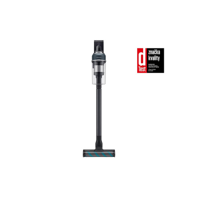 Samsung Jet 95 premium tyčový vysavač, 580 W, LCD displej, akumulátorový, dTest, půlnoční modrá