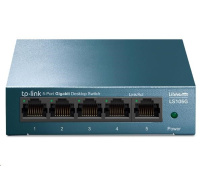 TP-Link LiteWave switch LS105G (5xGbE, fanless)