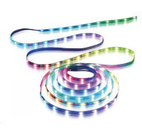 WG - Chytrý LED pásek WG1, 5 metrů, ovladač + aplikace + Tuya, IP 65, se síťovým adaptérem