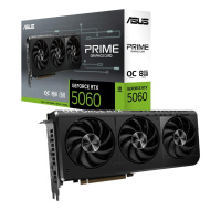 ASUS VGA NVIDIA GeForce RTX 5060 PRIME OC 8G, 8GB GDDR7, 3xDP, 1xHDMI