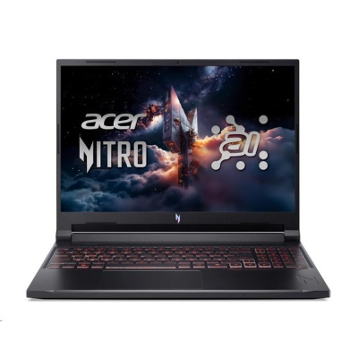 ACER NTB Nitro V 16 AI (ANV16-42-R1S6),R7-260,16"WUXGA,16GB,1TB SSD,RTX 5060,Linux,Black