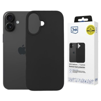3mk ochranný kryt HARDY MagSilicone pro Apple iPhone 16 Plus Graphite
