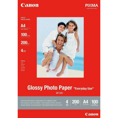 Canon fotopapír GP-501 10x15 cm, lesklý 100ks, 200g/m