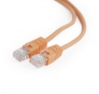 GEMBIRD kabel patchcord Cat5e UTP 1m, oranžový