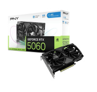 PNY VGA NVIDIA GeForce RTX 5060 Dual Fan 8GB OC, RTX 5060 OC, 8GB GDDR7, 3xDP, 1xHDMI