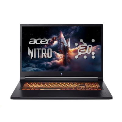 ACER NTB Nitro V 17 AI (ANV17-41-R00J),R7 AI 260,17.3"QHD,32GB,1TB SSD,RTX 5060,W11H,Black