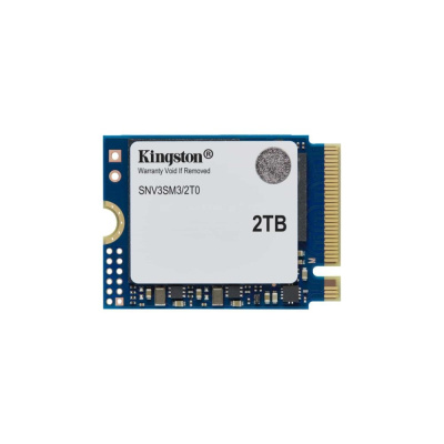 Kingston SSD 2TB NV3, M.2 2230, NVMe PCIe Gen4x4, (R: 6000MB/s; W: 5000MB/s)