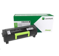 BAZAR - LEXMARK černý toner pro MS/MX 317,417,517,617 z programu Lexmark Return na 2 500 stran - POŠKOZENÝ OBAL