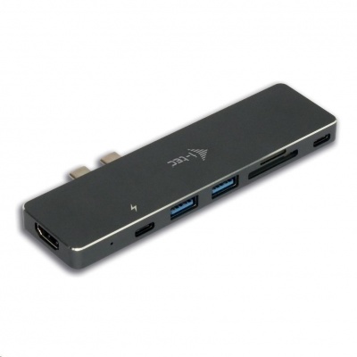iTec USB 3.1 USB-C Metal Docking Station for Apple MacBook Pro + Power Delivery