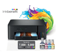 BROTHER multifunkce inkoustová DCP-T230 - A4 64MB 1200x6000 16ppm USB 2.0. WIFI  - INKTANK, INK BENEFIT