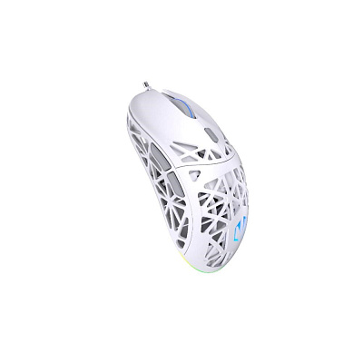 BAZAR - Endorfy Herní myš LIV Onyx White, Drátová, ARGB, bílá, rozbaleno