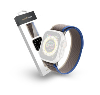 RhinoTech řemínek Ultra Wild Trail pro Apple Watch 42/44/45/49mm modrá/šedá