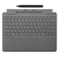 MS Surface Pro Keyboard + Pen Storage Con, Pen Storage, CoPilot Button, CZ, Platinum