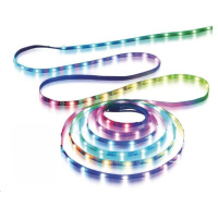 WG - Chytrý LED pásek WG16, 10 metrů, s ovladačem i aplikaci, IP 65, se síťovým adaptérem