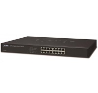 Planet GSW-1601 Switch, 16 x 10/100/1000, kov, rackmount