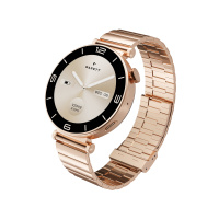 Garett Smartwatch Rose Gold Solid steel