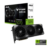 ASUS VGA NVIDIA GeForce RTX 5070 TUF GAMING 12GB OC, 12GB GDDR7, 3xDP, 1xHDMI
