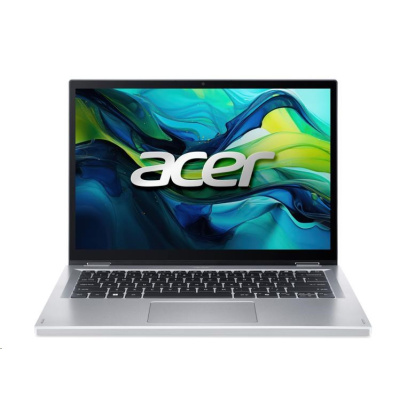 ACER NTB Aspire Go Spin 14 (AGSP14-31PT-C2S7),N150,14"WUXGA,8GB,512GB SSD,Intel Graphics,W11H,Silver