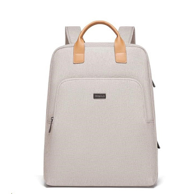 MYBALO Nova dámský městský batoh na noteboo - béžová