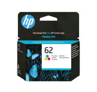HP 62 Tri-color Original Ink Cartridge (165 pages)