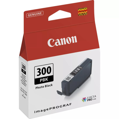 Canon CARTRIDGE PFI-300 PBK foto černá pro imagePROGRAF PRO-300