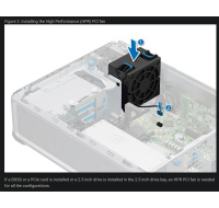 DELL PowerEdge T160 PCIe Fan Customer Kit
