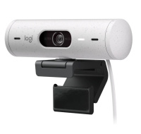 Logitech Webcam BRIO 500, Off-White