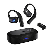 ASUS sluchátka ROG Cetra Open Wireless, BT + RF 2.4 GHz, RGB, černá