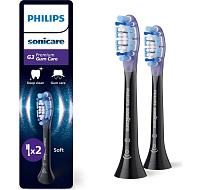 Philips Sonicare G3 Premium Gum Care HX9052/88 náhradní hlavice 2 ks černá, péče o dásně a implantáty