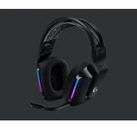 Logitech herní sluchátka G733, LIGHTSPEED Wireless RGB Gaming Headset, EMEA, black