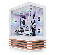 THERMALTAKE Case View 170 WS ARGB, Průhledná bočnice, bílá