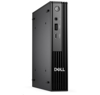 DELL PC Pro Micro QCM1250//TPM/i3-14100T/16GB/512GB SSD/65W/WLAN/Kb/Mouse/W11 Pro/3Y PS NBD