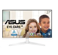 ASUS LCD 27" VY279HE-W 1920x1080 GAMING IPS 75Hz 1ms FreeSync™ Eye 250cd D-SUB HDMI vesa 100x100+HDMI kabel - bílý