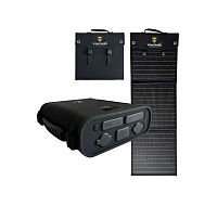 Set powerbanka Viking VIDAR IV a solární panel Viking L60 PD