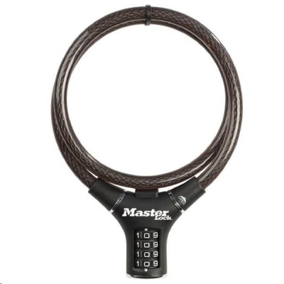 Master Lock Ocelové kombinační lanko na kolo  8229EURDPRO - 0,9m