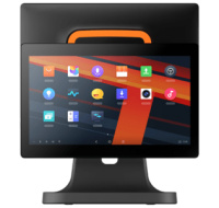 SUNMI T2s LITE, 39.6 cm (15,6''), Full HD, USB, RS232, BT, Ethernet, Wi-Fi, Android, black, orange