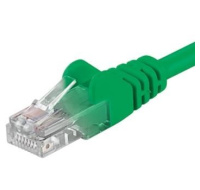 PremiumCord Patch kabel UTP RJ45-RJ45 CAT6 5m zelená