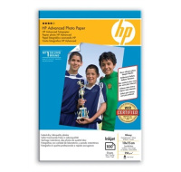 HP Advanced Glossy Photo Paper-100 sht/10 x 15 cm borderless,  250 g/m2, Q8692A, POSKOZENY OBAL-BAZAR