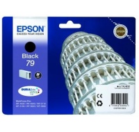 EPSON Ink čer WF-5xxx Series Ink Cartridge "Pisa" 79 Black (14,4 ml)