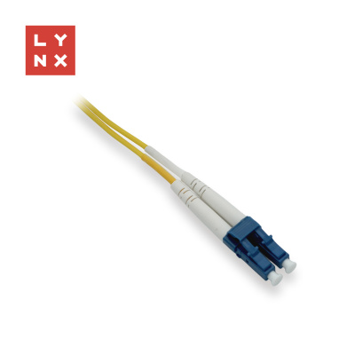 LYNX duplexní patch kabel SM, OS2, LC/LC, 9/125µm, 0,5m