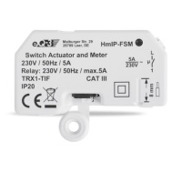 Homematic IP Spínací akční člen s měřením - 5A, skrytá montáž - HmIP-FSM