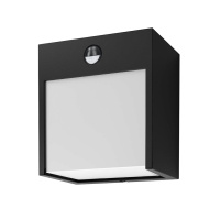 Solight LED venkovní nástěnné osvětlení Terni, 12W, 560lm, 3000K, PIR sensor