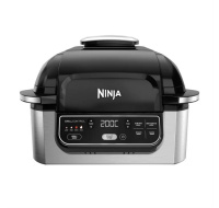 Ninja Foodi Airgrill horkovzdušná fritéza, 1760 W, gril s cyklonovou technologií, nepřilnavý povrch, černá