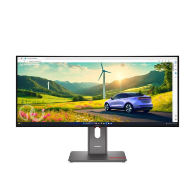 LENOVO LCD P34WD-40 - 34'' ECO-IPS,21:9,3440x1440,120Hz,350cd,2000:1,4ms,2xHDMI,DP,DC,USBHub,USB-C(140W PD),RJ45,VESA
